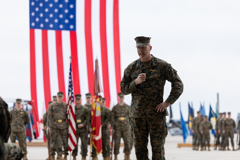 HMH-464 Change of Command