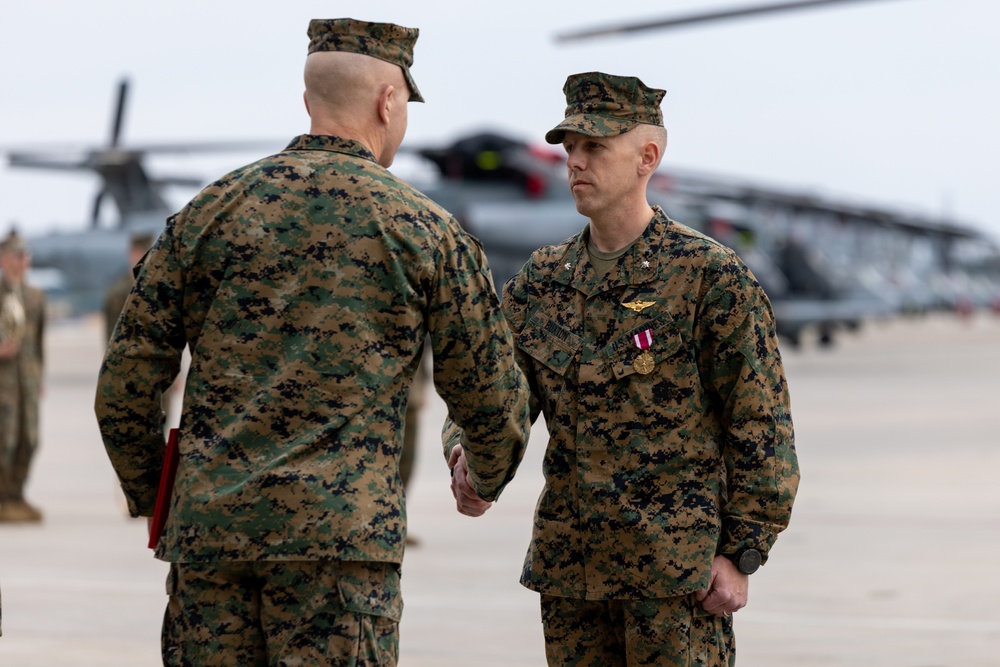 HMH-464 Change of Command