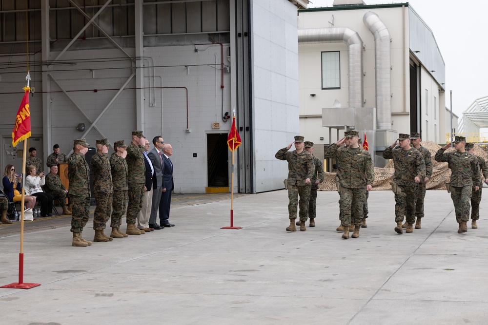 HMH-464 Change of Command