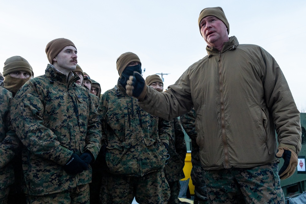 ARCTIC EDGE 2024: Commanding Officer of MACG 48 visits MACS 24