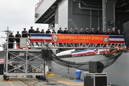 USS John L. Canley Commissioning Ceremony