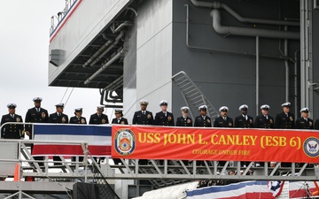 USS John L. Canley Commissioning Recognizes Legacy of Vietnam Veterans and Medal of Honor Recipient