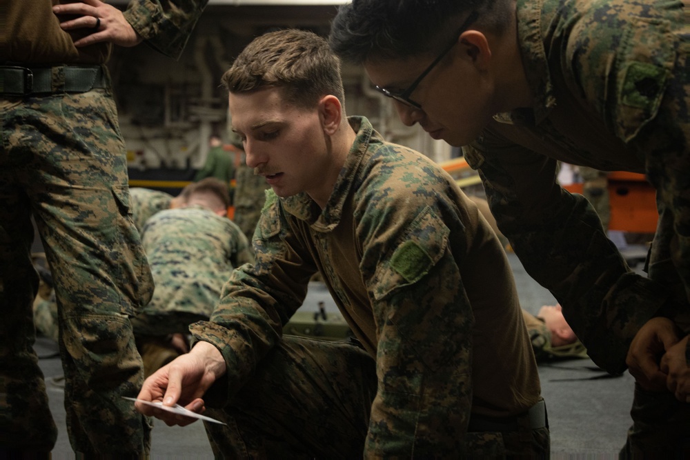 DVIDS - Images - BLT 1/1 Conduct Training Aboard The USS America [Image ...