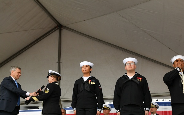 USS John L. Canley Commissioning Ceremony