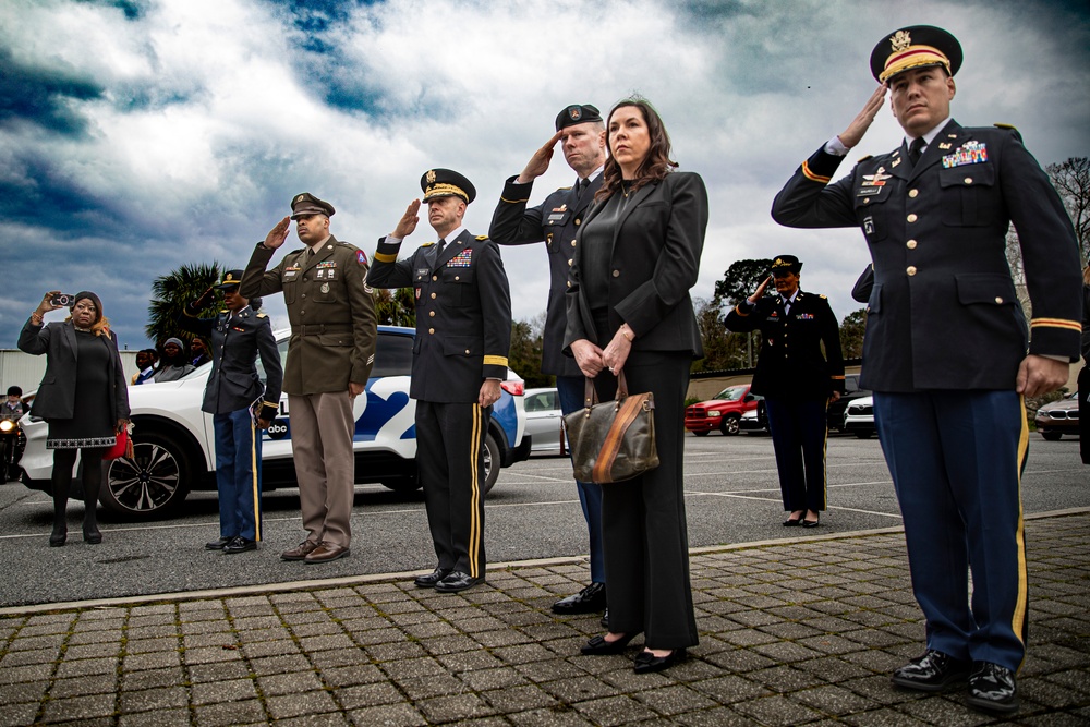 Sgt. Breonna Moffett Remembers at Memorial Ceremony