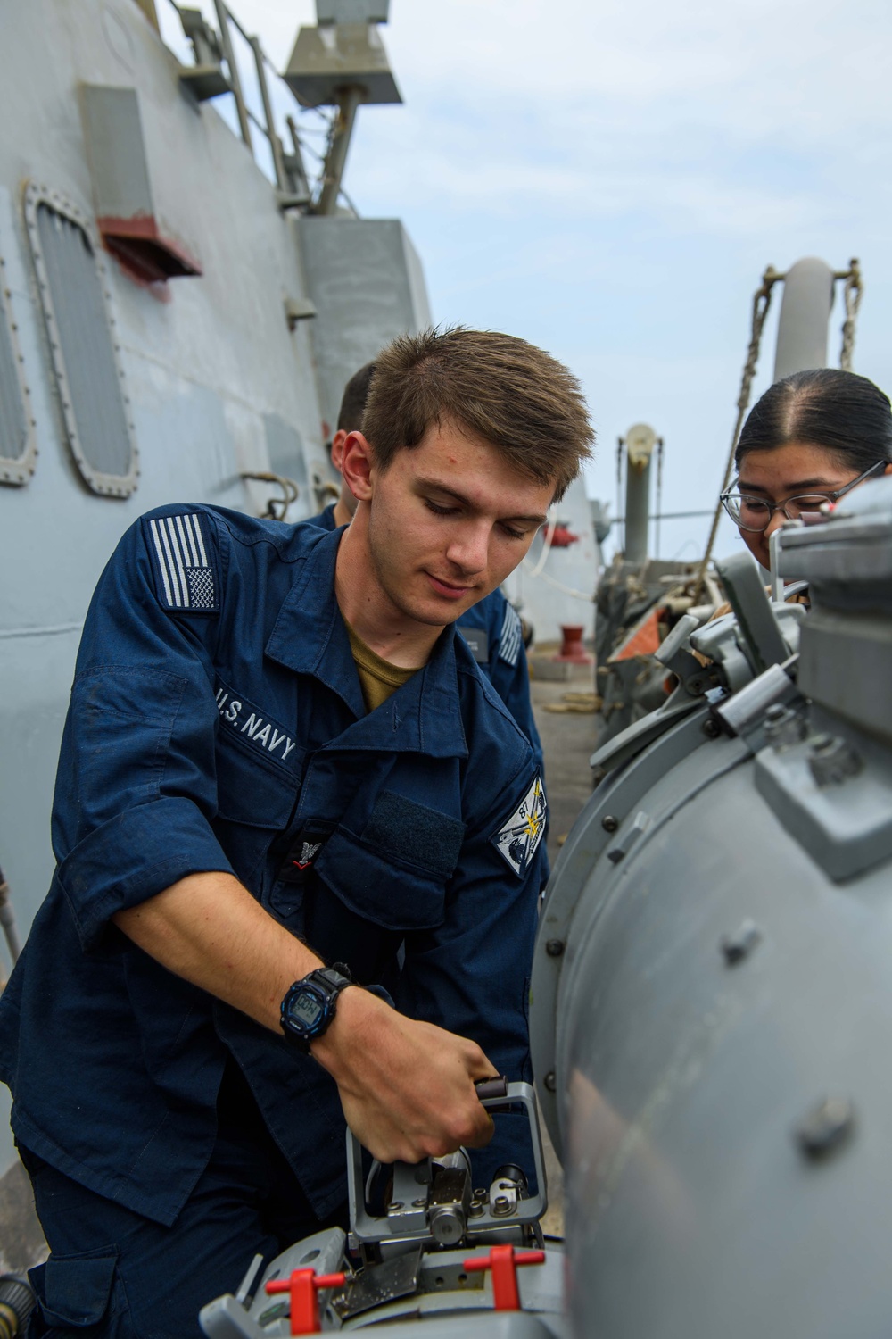 USS Mason Conducts Routine Operations in the Red Sea