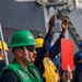 USS Mason Conducts Replenishment-At-Sea with USNS Supply in the Red Sea