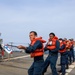 USS Mason Conducts Replenishment-At-Sea with USNS Supply in the Red Sea