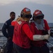 USS Mason Conducts Flight Deck Firefighting Drills in the Red Sea