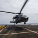 USS Mason Conducts Flight Operations in the Red Sea