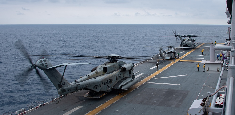 USS America Conducts Flight Operations