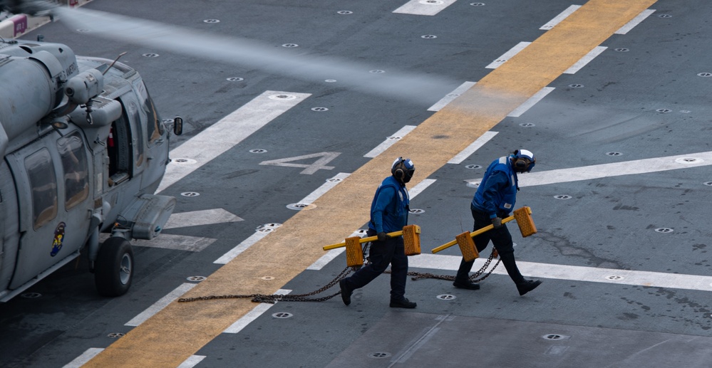 USS America Conducts Flight Operations