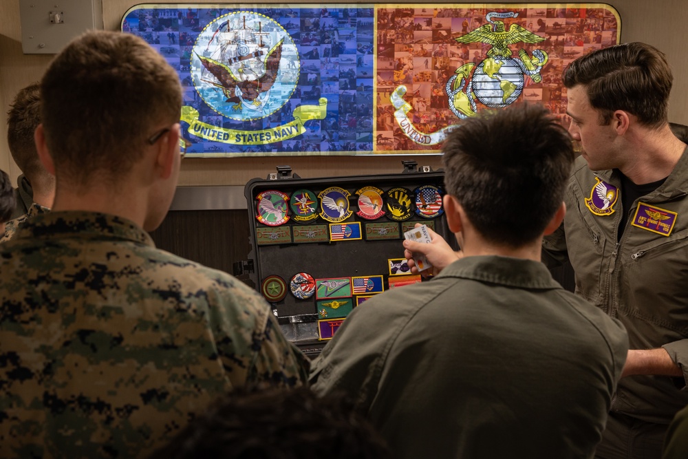 USS America hosts bingo and patch night