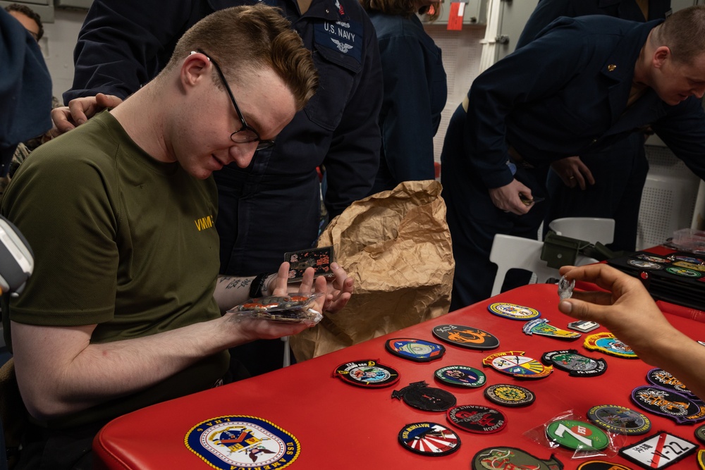 USS America hosts bingo and patch night