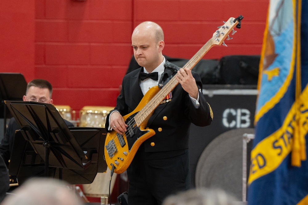 United States Navy Band Performs at Hendersonville High School