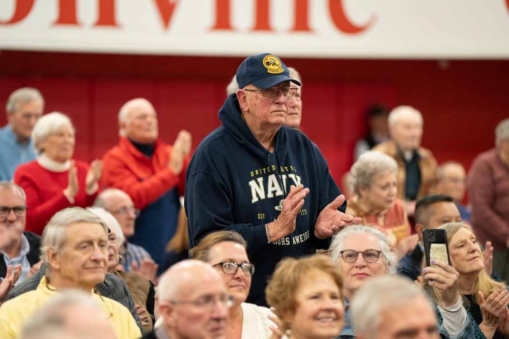 United States Navy Band Performs at Hendersonville High School