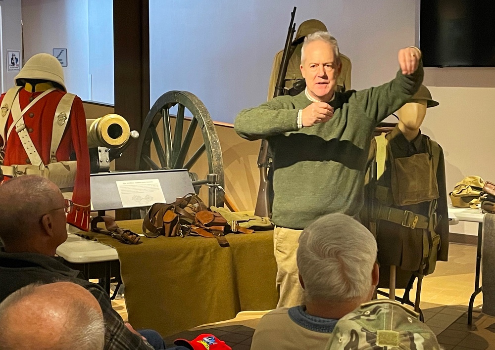 Illinois State Military Museum Volunteer Tells Story of the Evolution of British Army Uniforms