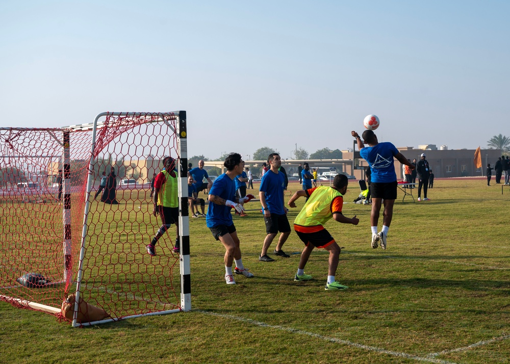 AUAB Airmen participate in Qatar National Sports Day