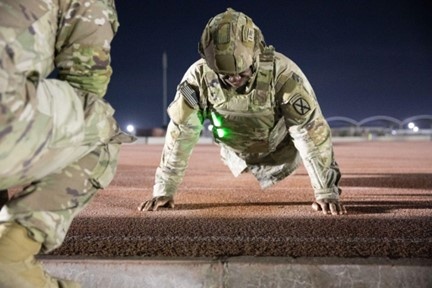 ARCENT Soldiers participate in Expert Infantry and Expert Soldier Badge training