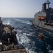 USS Laboon Conducts Replenishment-At-Sea and Small Arms Qualification in the Red Sea