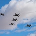 Thunderbirds practice at Edwards AFB