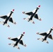 Thunderbirds practice at Edwards AFB