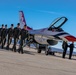 Thunderbirds practice at Edwards AFB