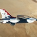 Thunderbirds practice at Edwards AFB