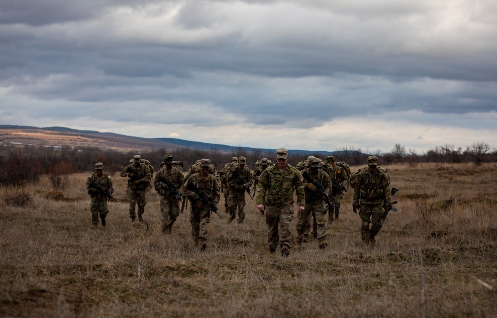 Strike Brigade Soldiers prepare for Ranger School in Bulgaria