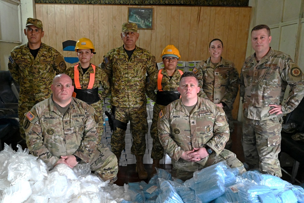 NH Guardsmen deliver PPE donation to El Salvador through State Partnership Program