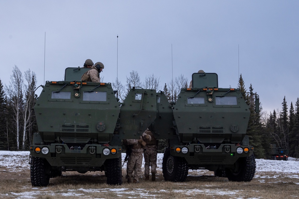 ARCTIC EDGE 24: U.S. Marines and U.S. Army soldiers conduct joint HIMARS drills
