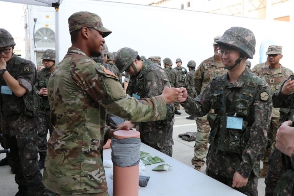 KATUSA Mobilization Exercise with 65th Medical Brigade