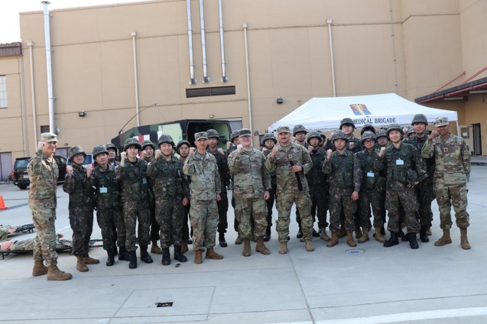 KATUSA Mobilization Exercise with 65th Medical Brigade