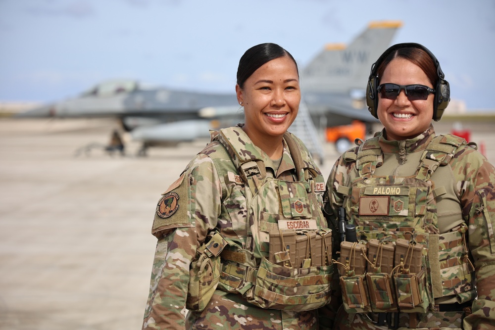Guam Air Guard’s Security Forces Squadron participates in Cope North