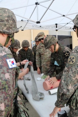 KATUSA Mobilization Exercise with 65th Medical Brigade