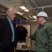 USS Ronald Reagan (CVN) hosts tour for members of the Senate Armed Forces Committee
