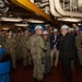 USS Ronald Reagan (CVN) hosts tour for members of the Senate Armed Forces Committee
