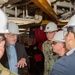 USS Ronald Reagan (CVN) hosts tour for members of the Senate Armed Forces Committee