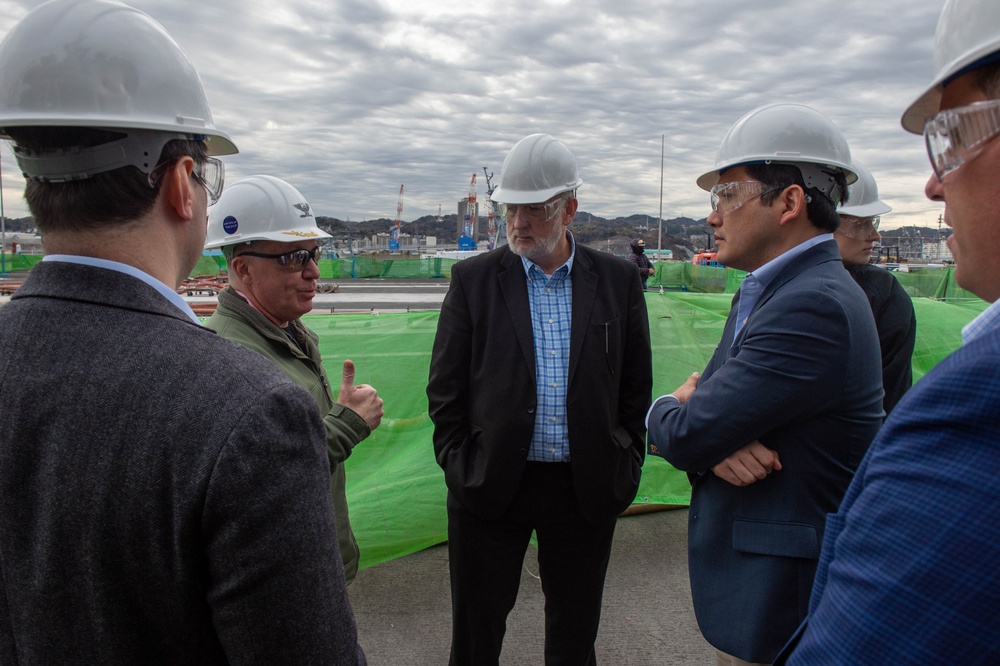USS Ronald Reagan (CVN) hosts tour for members of the Senate Armed Forces Committee