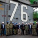 USS Ronald Reagan (CVN) hosts tour for members of the Senate Armed Forces Committee