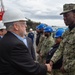 USS Ronald Reagan (CVN) hosts tour for members of the Senate Armed Forces Committee