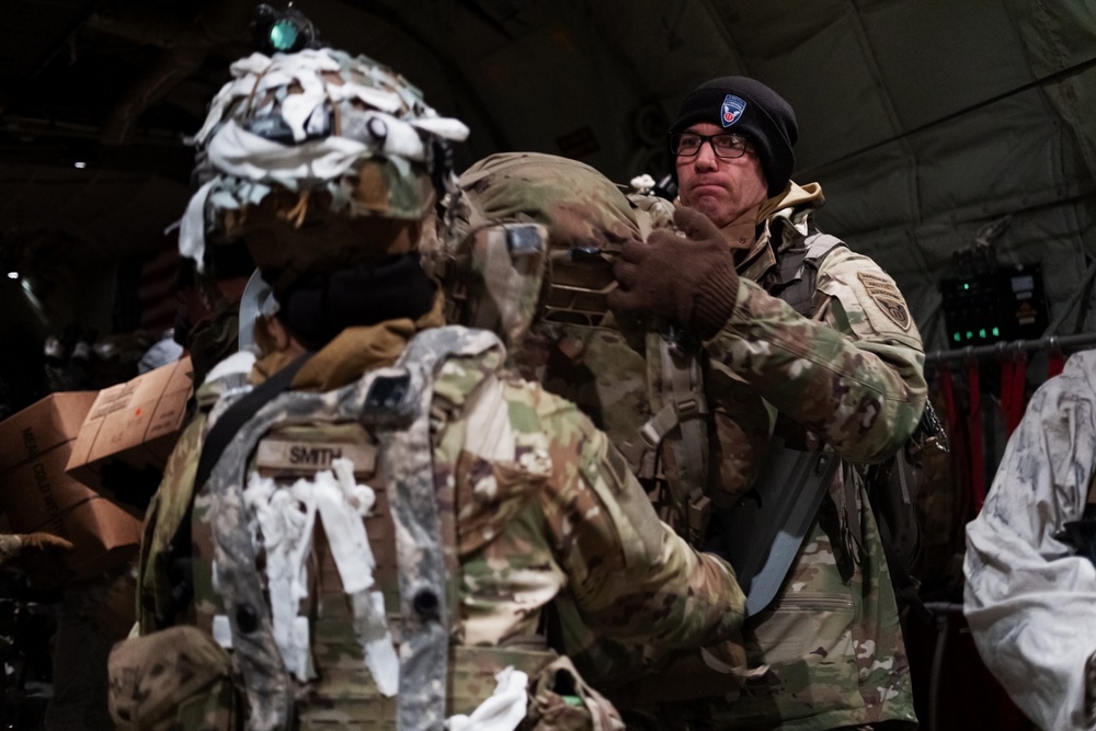 Top of the World: Arctic Angels Conduct Training on Arctic Circle