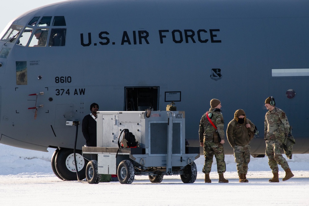 Yokota Airmen take on the tundra during JPMRC 24-02