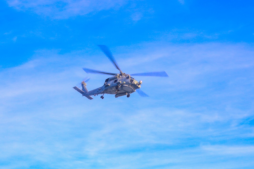 Flight Operations aboard the USS Bulkeley