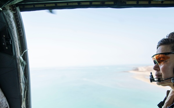 U.S. Ambassador to Kuwait Visits Training Area during Eager Defender 24