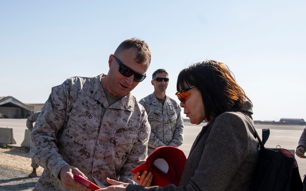 U.S. Ambassador to Kuwait Visits Training Area during Eager Defender 24