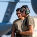 C-17 Globemaster III crews prepare for takeoff