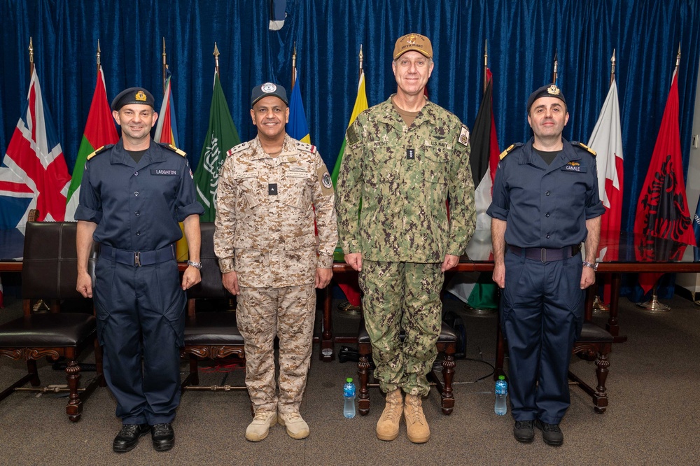 International Maritime Security Construct Holds Change of Command