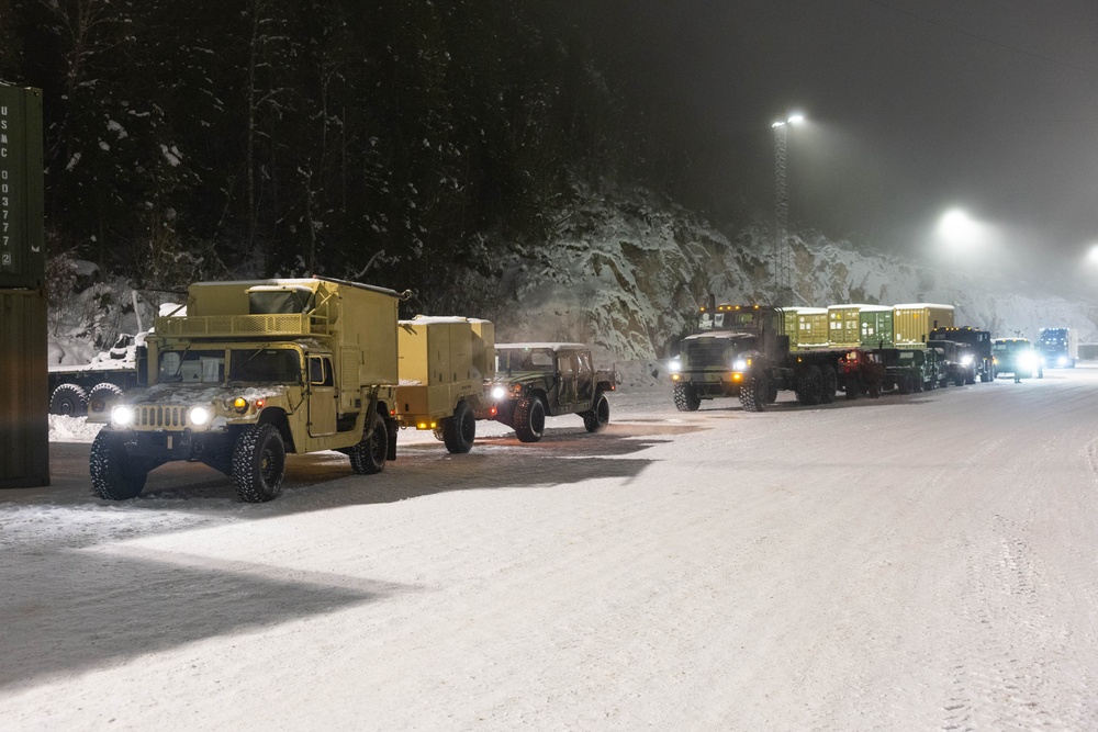 II MEF Port Operations during Exercise Nordic Response 24