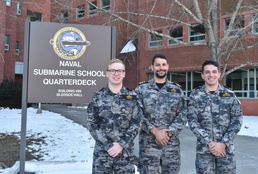 Royal Australian Navy personnel receive training at the home of the U.S. Submarine Force